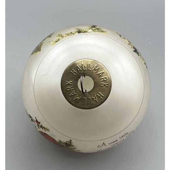 Hallmark Keepsake Ornament Christmas 1983 Child Praying Animals No Box Glass - Picture 5 of 5